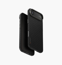 Load image into Gallery viewer, UNIQ Keva Edge Slimline 100% Aramid Carbon Fiber iPhone Air Case - Black