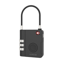 Load image into Gallery viewer, Levelo TabiLock TSA Luggage Lock - Black - CVRGRM