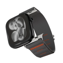 Load image into Gallery viewer, Levelo York Nylon Watch Strap For Apple Watch 49mm