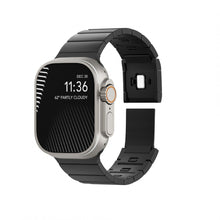 Load image into Gallery viewer, Levelo Yonge Magnet Steel Band (45/49mm) - Black - CVRGRM