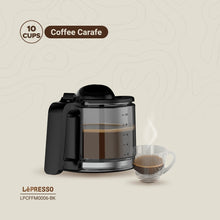Load image into Gallery viewer, LePresso Rich Brew Drip Coffee Maker 1.25L Jar 900W Interactive Touch Display - Black