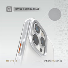 Load image into Gallery viewer, Levelo Allure PC Hard Case for iPhone 16 Pro - Clear - CVRGRM