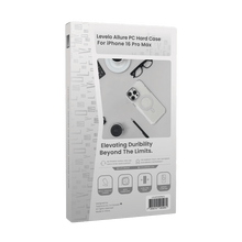 Load image into Gallery viewer, Levelo Allure PC Hard Case for iPhone 16 Pro - Clear - CVRGRM