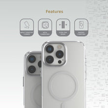 Load image into Gallery viewer, Levelo Allure PC Hard Case for iPhone 16 Pro - Clear - CVRGRM