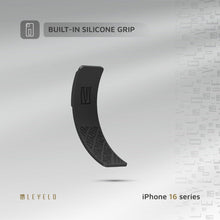 Load image into Gallery viewer, Levelo Graphia IMD Silicone Grip Case For iPhone 16 Pro Max - CVRGRM