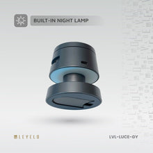 Load image into Gallery viewer, Levelo Luce 4 In 1 Wireless Charger - Gray - CVRGRM