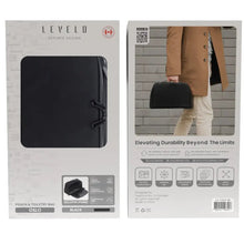 Load image into Gallery viewer, Levelo Oslo Pouch & Toiletry Bag - Black - CVRGRM