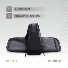 Load image into Gallery viewer, Levelo Oslo Pouch & Toiletry Bag - Black - CVRGRM