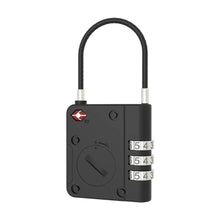 Load image into Gallery viewer, Levelo TabiLock TSA Luggage Lock - Black - CVRGRM