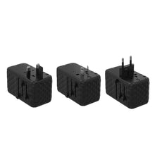 Load image into Gallery viewer, Powerology Universal GaN Super Charger 100W 2 Type-C Port and 2 USB-A 15W Port - Black