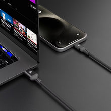 Load image into Gallery viewer, Powerology PD 20W Power Sync Weave USB-A to USB-C 2M - Gray