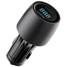 Load image into Gallery viewer, Powerology Velox 66W Dual Type-C Port Car Charger - Black