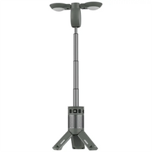 Load image into Gallery viewer, Porodo Lifestyle Foldable Lantern LED Camping Light with Tripod Base & RGB Lighting - Green
