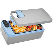 Load image into Gallery viewer, Powerology Lumo Portable Heated Lunch Box - Grey/Blue