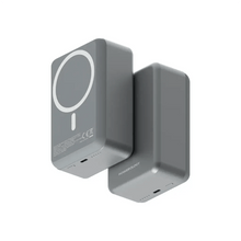 Load image into Gallery viewer, Powerology PD20W MagSafe Wireless Power Bank 30000mAh - Dark Grey - CVRGRM