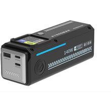 Load image into Gallery viewer, Powerology 140W Dual Channel Smart Battery Display Power Bank with Colorful LED 27000mAh - CVRGRM