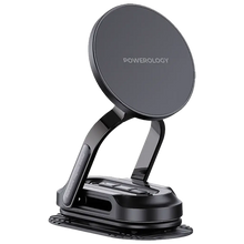 Load image into Gallery viewer, Powerology FlexiMount MagSafe Car Mount Phone Holder - Black