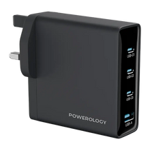 Load image into Gallery viewer, Powerology GaN Adapter Volt-X 200W - Black