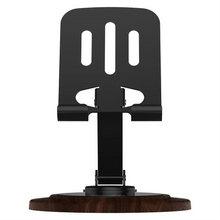 Load image into Gallery viewer, Porodo Blue 360 Degree Rotating Desktop Phone Holder - Black