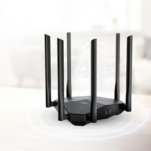 Load image into Gallery viewer, Porodo Router 4G AC1200MbpSExternal antennas for LTE/UMTS2 external antennas for Wi-Fi With built-in battery 4000mAh - Black