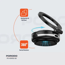 Load image into Gallery viewer, Porodo HS05 Vacuseal MagSafe Magnetic Mount - Black - CVRGRM