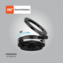 Load image into Gallery viewer, Porodo HS05 Vacuseal MagSafe Magnetic Mount - Black - CVRGRM