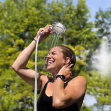 Load image into Gallery viewer, Porodo Lifestyle Portable Electric Shower Pump - Orange - CVRGRM