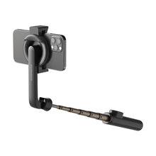Load image into Gallery viewer, Porodo Magnetic Selfie Stick 64.5cm Extendable with 3 Leg Tripod and Remote Control - Black - CVRGRM