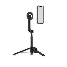 Load image into Gallery viewer, Porodo Magnetic Selfie Stick 64.5cm Extendable with 3 Leg Tripod and Remote Control - Black - CVRGRM