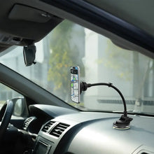 Load image into Gallery viewer, Porodo Vindex Magnetic Car Mount with Extended Flexible Pole - Black