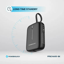 Load image into Gallery viewer, Powerology 10000mAh Power Bank 20W PD - Black