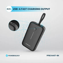 Load image into Gallery viewer, Powerology 20000mAh Power Bank 30W PD - Black