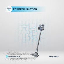Load image into Gallery viewer, Powerology Cordless Vaccum Cleaner with HD Display & Detachable Battery - Dark Grey