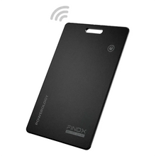 Load image into Gallery viewer, Powerology FindX IPX8 Smart Card Rechargeable Wireless Charging 100mAh - Black