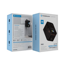 Load image into Gallery viewer, Powerology PD75W*3 USB - C GaN Travel Adapter - Black - CVRGRM