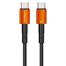 Load image into Gallery viewer, Powerology NIRVANO 5-In-1 Travel Combo Kit | 2.8L Travel Bag | 75W Car Charger | 1000mAh MagSafe Powerbank | 60W Type-C 1M Cable | 45W GaN Wall Charger - Black/Orange