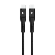 Load image into Gallery viewer, Powerology Volt-X 25W Single Port GaN Type-C Charger with USB-C to USB-C Cable - Black