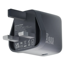 Load image into Gallery viewer, Powerology VoltFLow 45W Type-C Adaptor with TFT Screen C TO C Cable - Grey