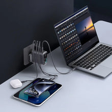 Load image into Gallery viewer, Powerology Voltflow GaN Wall Charger PD 140W W/ 240W Type-C Cable 1M - Black