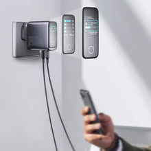 Load image into Gallery viewer, Powerology Voltflow GaN Wall Charger PD 140W W/ 240W Type-C Cable 1M - Black