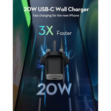 Load image into Gallery viewer, Ravpower PD Pioneer 20w Wall Charger - Black - CVRGRM