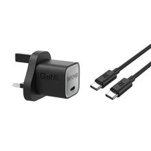 Load image into Gallery viewer, RAVPower 2 in 1 Combo PD Pioneer 20W GaN 5.0 - Port Wall Charger + USB Cable C to C - Black - CVRGRM