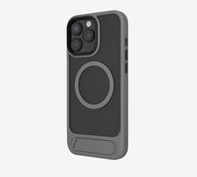 Load image into Gallery viewer, Levelo Matteo Case with Bottom Stand Grip for iPhone 16 Pro - CVRGRM