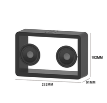 Load image into Gallery viewer, Transparent Box Bluetooth Speaker - Black - CVRGRM