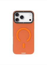 Load image into Gallery viewer, Youngkit iPhone 17 Pro 6.3 Hidden Sands Fulltouch MagSafe Transparent Case - Orange
