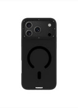 Load image into Gallery viewer, Youngkit iPhone 17 Pro 6.3 Hidden Sands Fulltouch MagSafe Transparent Case - Black
