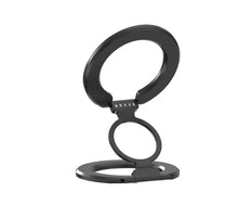 Load image into Gallery viewer, BRAVE 3-in-1 Magnetic Ring Holder & Kickstand | 360° Rotatable | MagSafe Compatible | Universal Phone Grip Stand- Black
