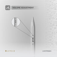 Load image into Gallery viewer, Levelo Skywrite Versa Stylus Smart Pen | Magnetic iPad Stylus | 10h Battery | Wireless Charging - White