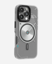 Load image into Gallery viewer, A16 Frosted Case for iPhone 16 Pro Max | Subtle Glow - in - the - Dark | Translucent Gray & White | MagSafe - CVRGRM