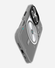 Load image into Gallery viewer, A16 Frosted Case for iPhone 16 Pro Max | Subtle Glow - in - the - Dark | Translucent Gray & White | MagSafe - CVRGRM